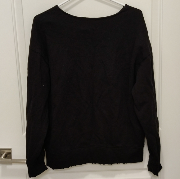 Mo&Co graphic black crew neck sweatshirt "The future is girls" - Picture 7 of 10